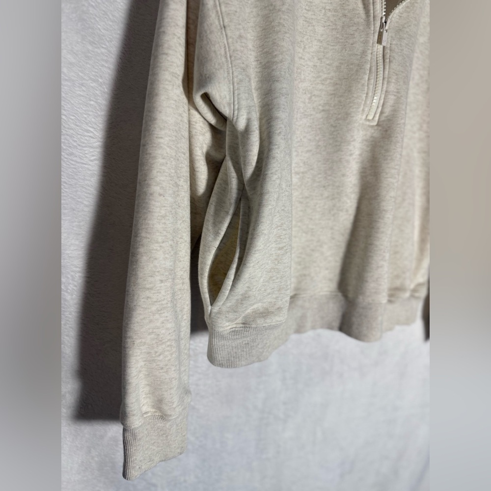 Fabletics Off-White Pull Over Jacket - image 3